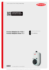 Fronius Wattpilot Home 11 J Manual De Instrucciones