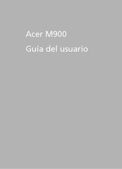 Acer M900 Guia Del Usuario