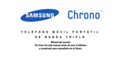 Samsung Chrono Manual Del Usuario