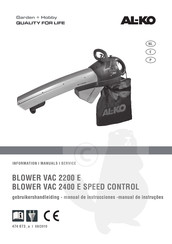 AL-KO VAC 2400 E Manual De Instrucciones