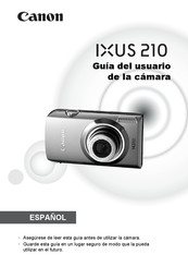 Canon IXUS 210 Guia Del Usuario