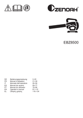 Zenoah EBZ8500 Manual De Usuario