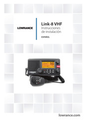 Lowrance Link-8 VHF Instrucciones De Instalación