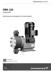 Grundfos DMX 226 Instrucciones De Instalación Y Funcionamiento