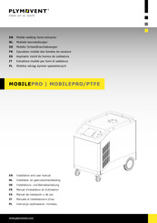 PLYMOVENT MobilePro Manual De Instalación Y De Uso