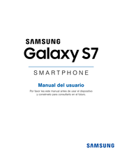 Samsung Galaxy S7 Manual Del Usuario
