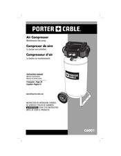 Porter Cable C6001 Manual De Instrucciones