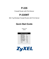 Zyxel P-335 Manual Del Usuario