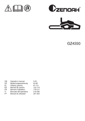 Zenoah GZ4350 Manual De Usuario