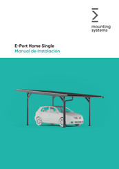 Mounting Systems E-Port Home Single Manual De Instalación