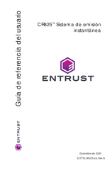 Entrust CR825 Guía De Referencia Del Usuario