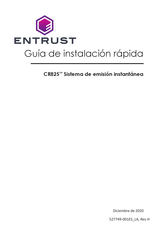 Entrust CR825 Guía De Instalación Rápida