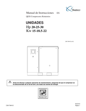 Quincy UNIDADES Kw 15 Manual De Instrucciones