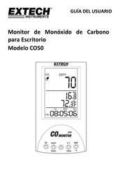 Extech Instruments CO50 Guia Del Usuario