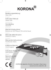 Korona 46100 Manual De Instrucciones