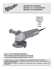 Milwaukee 6140 Manual Del Operador