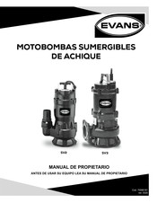 Evans SV2 Manual De Propietario