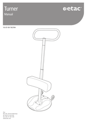 Etac Turner Manual De Instrucciones