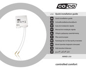 CoCo controlled comfort AWMD-250 Guía De Instalación Rápida