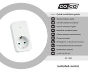 CoCo controlled comfort AC-1000 Guía De Instalación Rápida