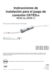 Thermon CKTES Instrucciones De Instalación