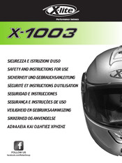 X-LITE X-1003 Seguridad E Instrucciones