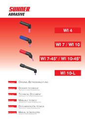 SUHNER ABRASIVE WI 10-L Documentación Técnica