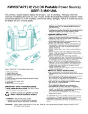 ASSOCIATED EQUIPMENT CORPORATION KWIKSTART Manual Del Operador