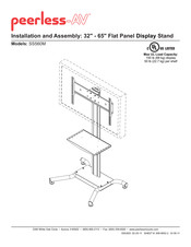 peerless-AV SS560M Manual De Instalación