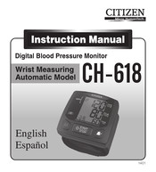 Citizen CH-618 Manual De Instrucciones