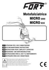 Fort MICRO ECO Instrucciones Para El Uso Y El Mantenimiento