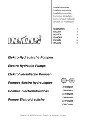 Vetus EHPB24R2 Instrucciones De Instalación