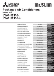 Mitsubishi Electric Mr.SLIM PKA-M100KA Manual De Instrucciones