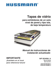 Hussmann Excel Serie Manual De Instrucciones De Instalación