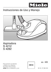 Miele S 4282 Instrucciones De Uso Y Manejo