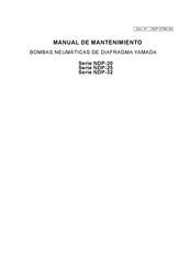 YAMADA NDP-25 Serie Manual De Mantenimiento