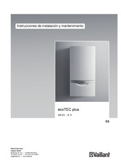 Vaillant 0010010774 Instrucciones De Instalación Y Mantenimiento