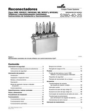 Cooper VWVE27 Instrucciones De Instalación Y Funcionamiento