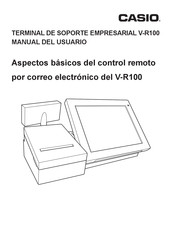 Casio V-R100 Manual Del Usuario