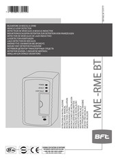 BFT RME 1 BT Instrucciones De Instalación