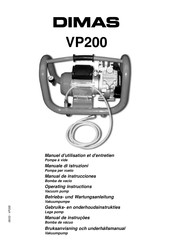 Dimas VP200 Manual De Instrucciones