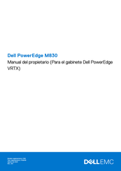 Dell EMC PowerEdge M830 Manual Del Propietário