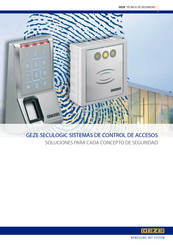 GEZE SecuLogic Kit 1 Manual Del Usuario