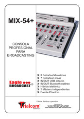 Trialcom Eagle BROADCAST MIX-54+ Manual Del Usuario