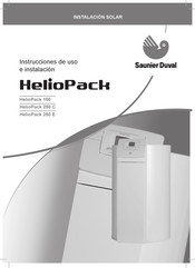 Saunier Duval HelioPack 250 E Instrucciones De Uso E Instalación