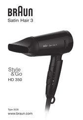 Braun Style & Go Satin Hair 3 Guia De Inicio Rapido