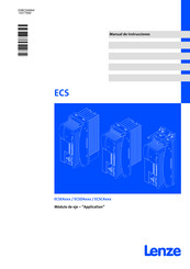 Lenze ECSDA Serie Manual De Instrucciones