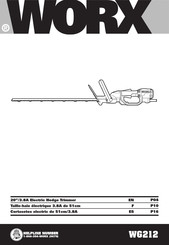 Worx WG212 Manual Del Usuario