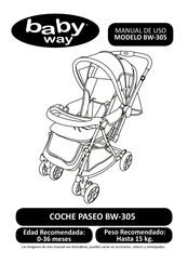 Baby way BW-305 Manual De Uso