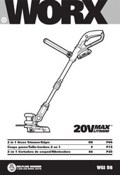 Worx WG156 Manual Del Usuario